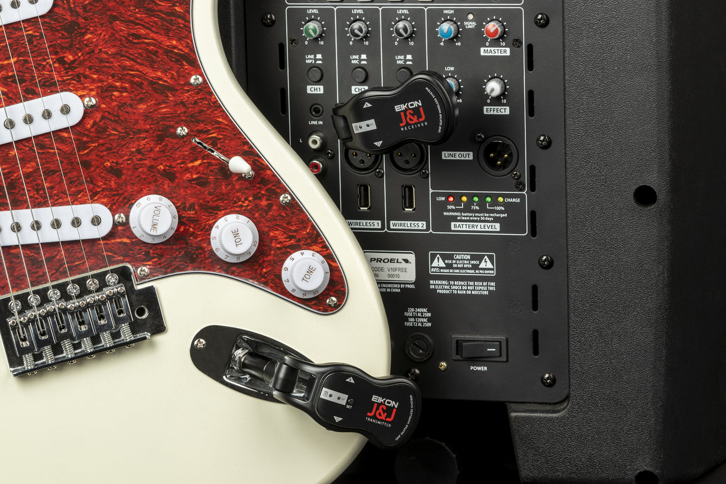 Eikon EKJJA Guitar Wireless System UHF 512 – 541.7 MHZ