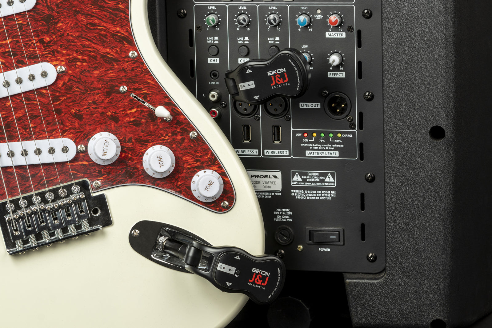 Eikon EKJJA Guitar Wireless System UHF 512 – 541.7 MHZ