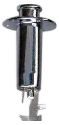 STEREO END PIN JACK TAKAMINE STYLE CHROME