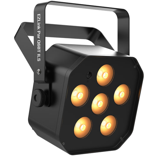Chauvet DJ EZLink Par Q6BT ILS 6x3W RGBA Battery Powered LED Parcan with Bluetooth Control
