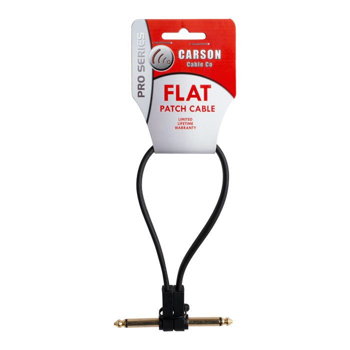 CARSON PRO FLAT PATCH CABLE 1 FOOT