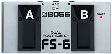 FS-6 DUAL FOOTSWITCH A-B FS6