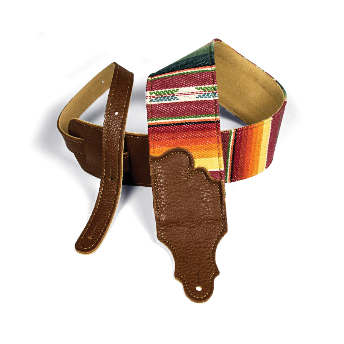Franklin 3" Saddle Blanket Strap with Caramel Glove Leather Ends