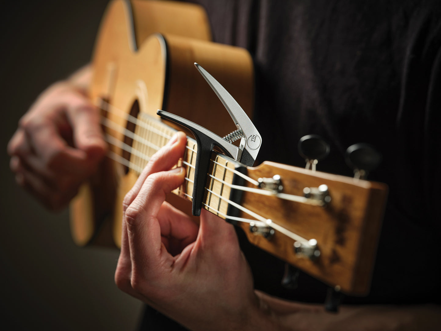 G7 Nashville Ukulele Silver Capo