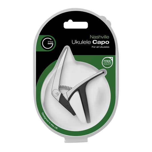 G7 Nashville Ukulele Silver Capo