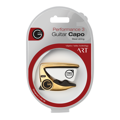 G7 Performance 3 18kt Gold-Plated Guitar Capo