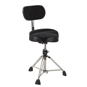 Gibraltar 9600 Series Drum Throne with Cordura Motostyle Seat & Adjustable Backrest