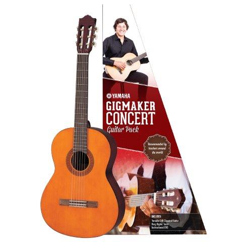 YAMAHA GIGMAKER CONCERT CLASSICAL GUITAR PACK GLOSS