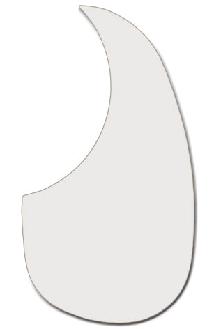 SCRATCHPLATE TEARDROP STYLE CLEAR