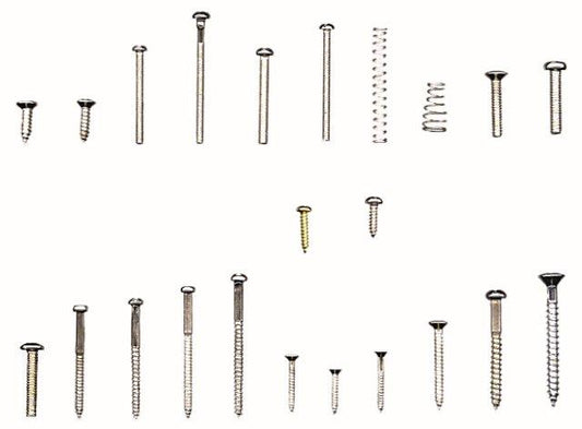SCRATCHPLATE SCREW CHROME