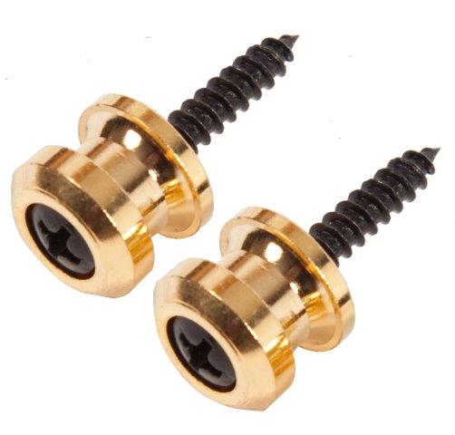 STRAP LOCK END PINS GOLD PAIR