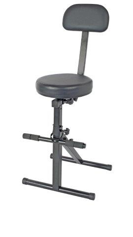 PERFORMER STOOL HEIGHT ADJ W/FOOT & BACK REST