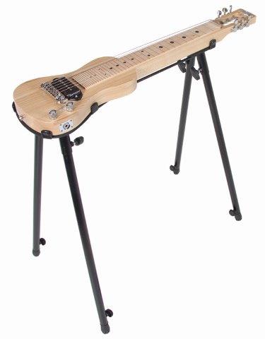 LAP STEEL GTR STAND BLACK W/HEAVY DUTY BAG