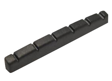SLOTTED NUT BLACK TUSQ 42 X 3.22 X 4.98MM SC STY