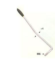 GT TREMOLO ARM BLACK CAP 6MM