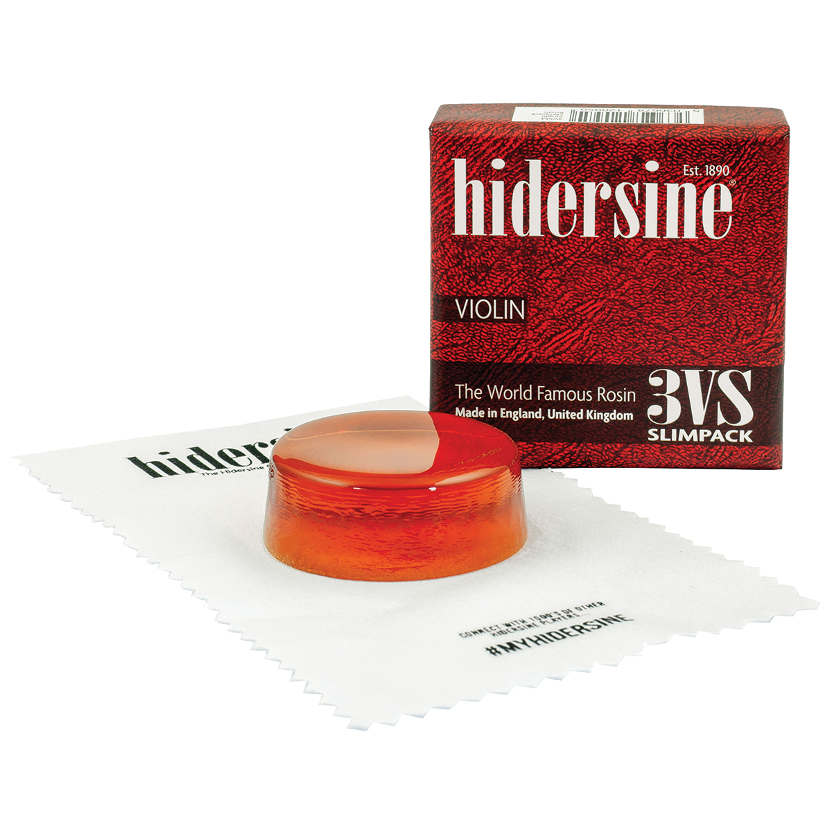 Hidersine Clear Violin Rosin Slim