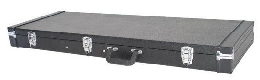 JAG/JAZZMASTER RECTANGULAR CASE - PLYWOOD RECTANGULAR COVERED IN BLACK VINYL