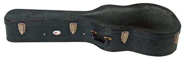 DREADNOUGHT SIZE GTR CASE ARCHED TOP BLACK CROC