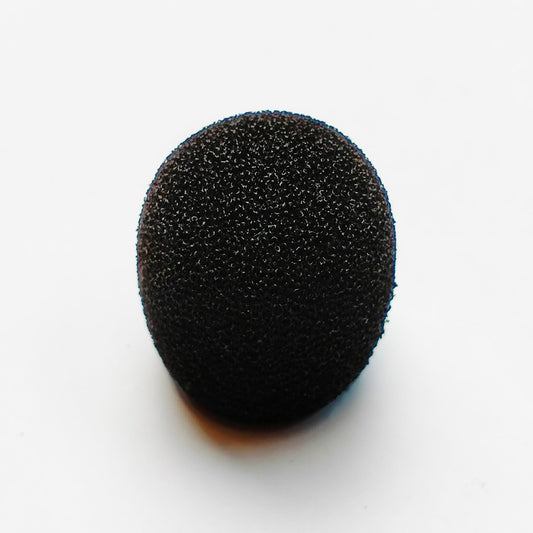 Mascot HM06WS Small Black Foam Microphone Windscreen Pk-1 2cm width
