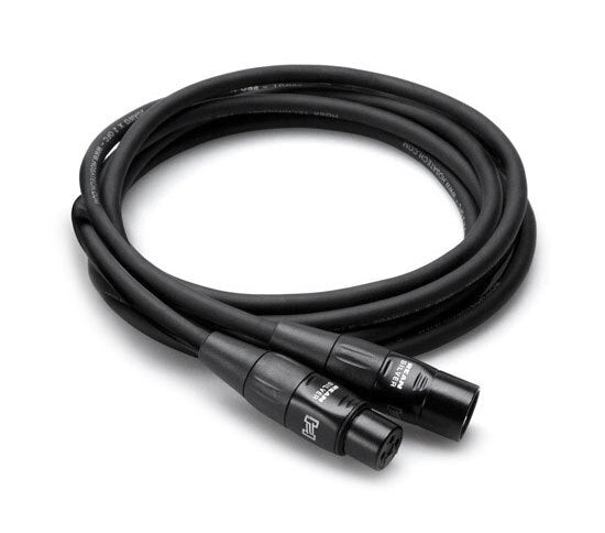 HOSA PRO HMIC025 PRO MICROPHONE CABLE REAN XLR3F TO XLR3M 25 FT / 7.6M