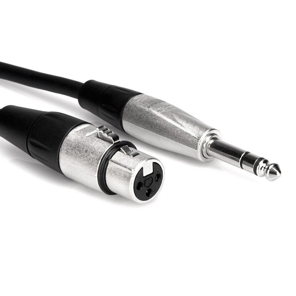 Hosa HXS020 Pro Balanced Interconnect REAN XLR TO 1/4" TRS