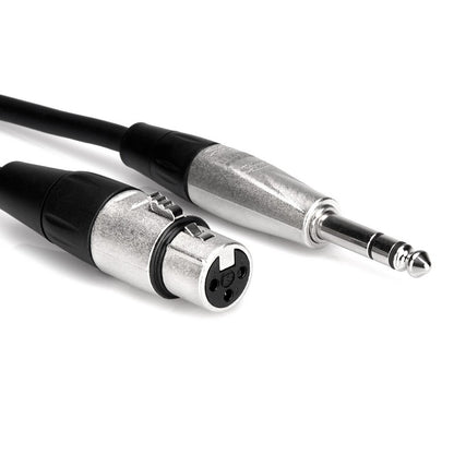 Hosa HXS020 Pro Balanced Interconnect REAN XLR TO 1/4" TRS