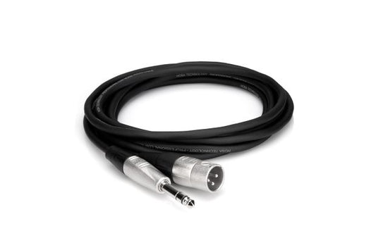 HOSA PRO HPX015 PRO UNBALANCED INTERCONNECT REAN 1/4 IN TS TO XLR3M 15 FT / 4.5M