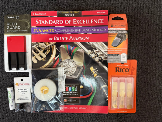 Musicians Oasis Bass Clarinet Deluxe Student Bundle