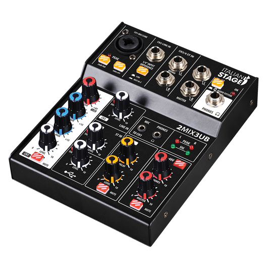 Italian Stage 2MIX3UB Stereo Mixer