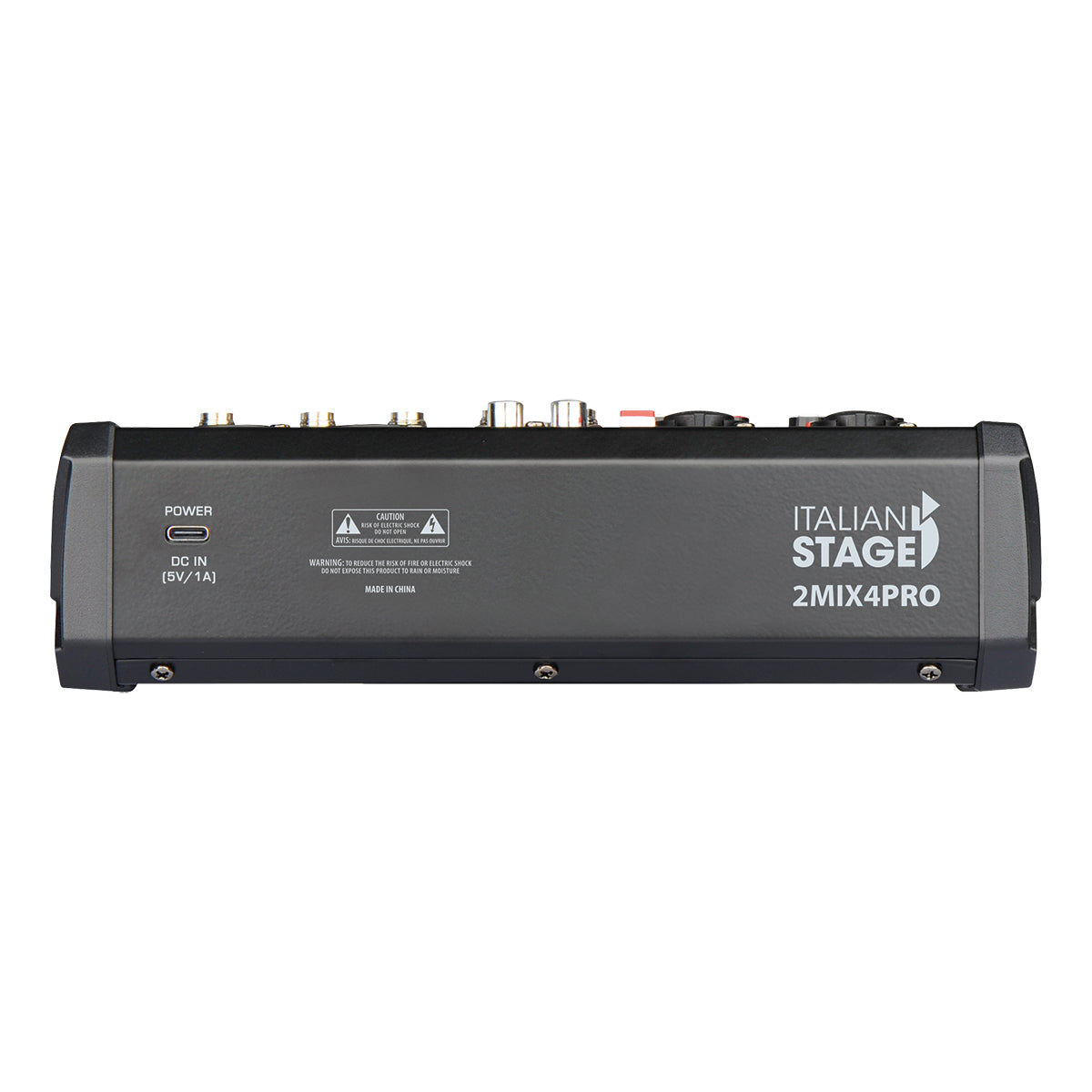Italian Stage 4-Channel Stereo Audio Mixer with DSP MultiFX [IS2MIX4PRO]