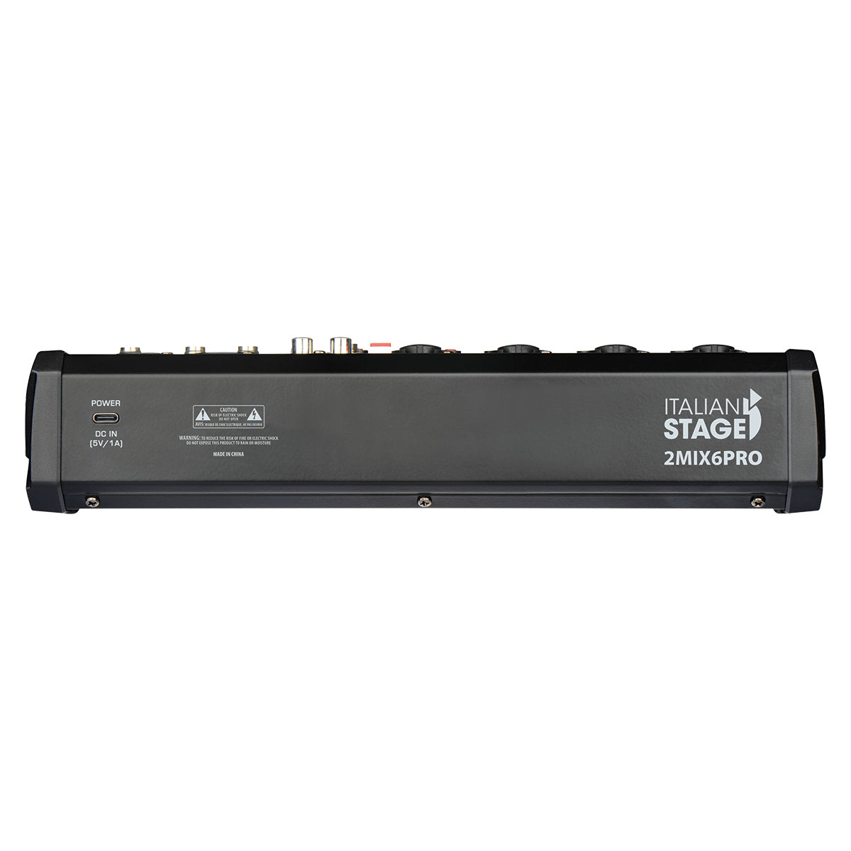 Italian Stage 6-Channel Stereo Audio Mixer with DSP MultiFX [IS2MIX6PRO]