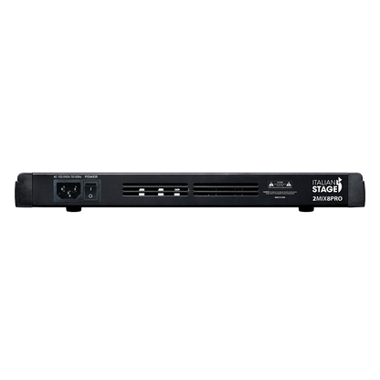 Italian Stage 8-Channel Stereo Audio Mixer with DSP MultiFX [IS2MIX8PRO]