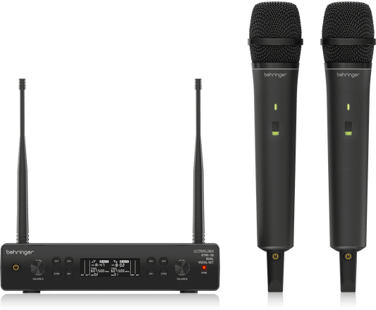 Behringer XTM1-35 Dual Vocal Set Wireless Microphone Kit