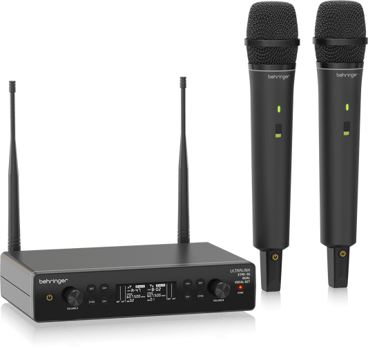 Behringer XTM1-35 Dual Vocal Set Wireless Microphone Kit