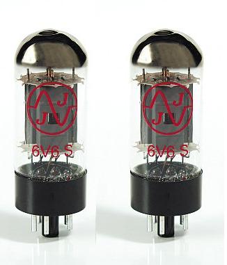JJ Electronic 6V6S Power Tubes (Matched Pair)