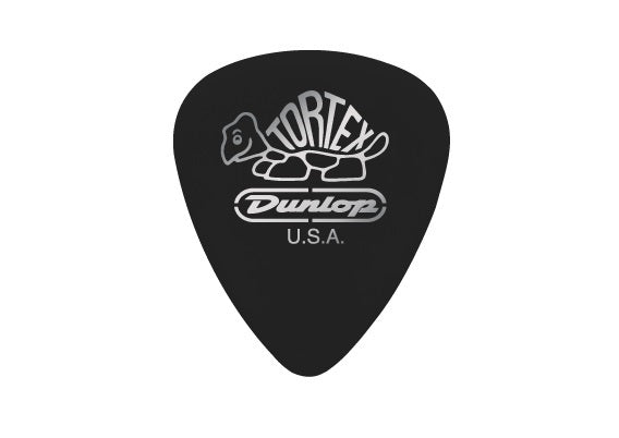 0.50MM GTR PICK TORTEX PITCH BLACK PLAYER