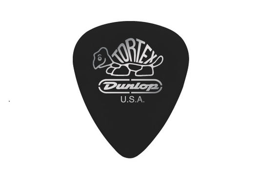 .88MM PICK TORTEX PITCH BLACK Q/P12 W/BAG