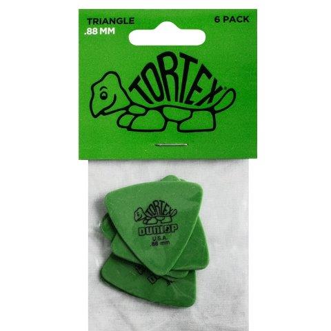 Dunlop .88 Tortex Triangle Guitar Picks Pack of 6