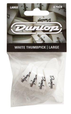 THUMB PICK LARGE WHITE PLAYER PACK Q/P04