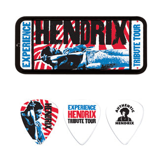 HENDRIX COLLECTORS PICK TIN TRIBUTE TOUR Q/P12