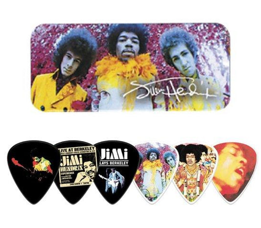 HENDRIX PICK TIN R U EXPERIENCED CELLULIOD Q/P12