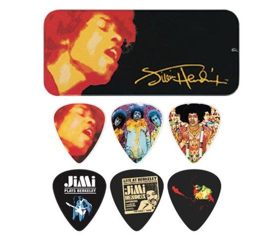 HENDRIX PICK TIN ELECTR LADYLAND CELLULIOD Q/P12
