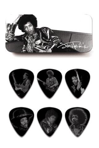 JIMI HENDRIX PICK TIN PORTRAITS HEAVY Q/P12
