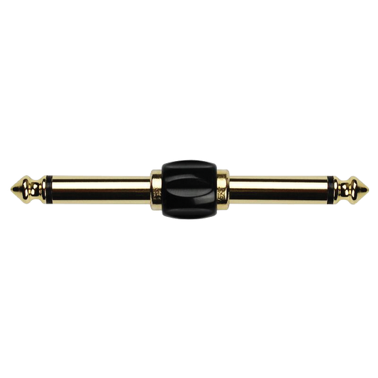 Kirlin K2631BG Pedal Adapter 1/4" Straight Pack of 2