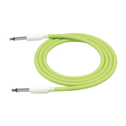 Kirlin Entry 24 Instrument Cable Spring Green - 10FT [KIC241SP-10]