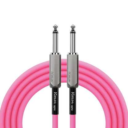 Kirlin 10ft Glow Guitar Cable Pink # IMGE-221BM-