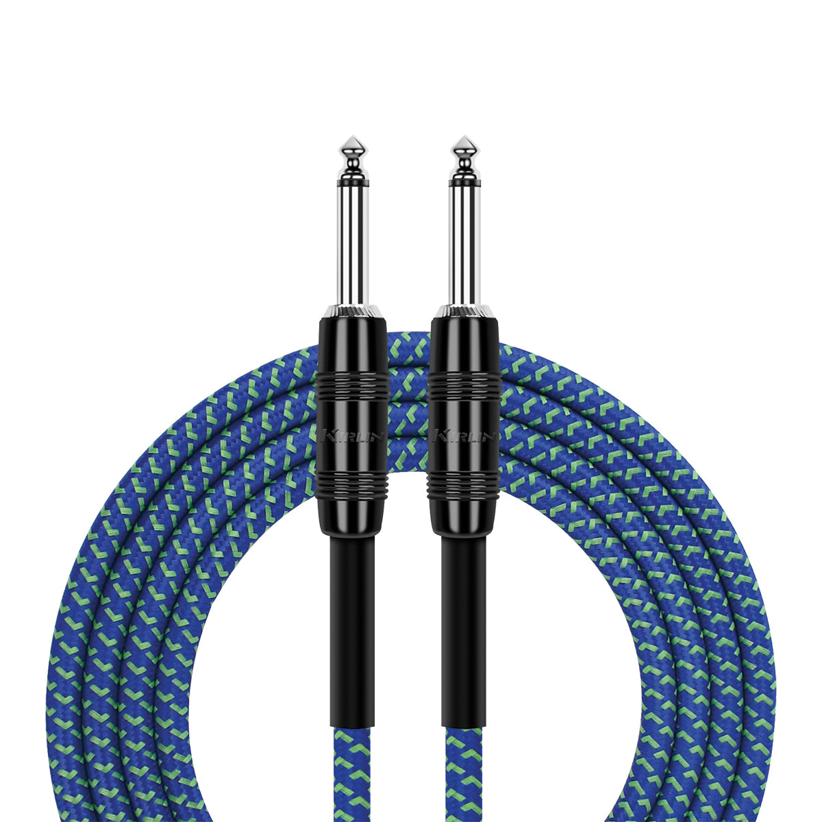 Kirlin IWC201BL 10ft Blue Entry Woven Instrument Cable [KIWC201BL-10]