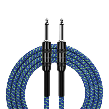 Kirlin IWC201BL 10ft Blue Entry Woven Instrument Cable [KIWC201BL-10]