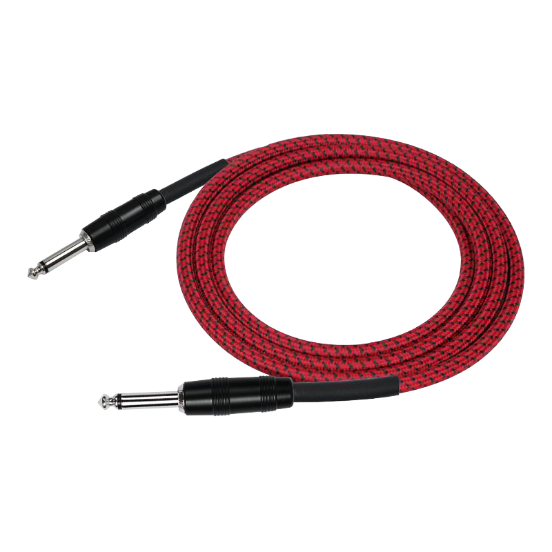 Kirlin IWC201RD 20ft Red Entry Woven Instrument Cable