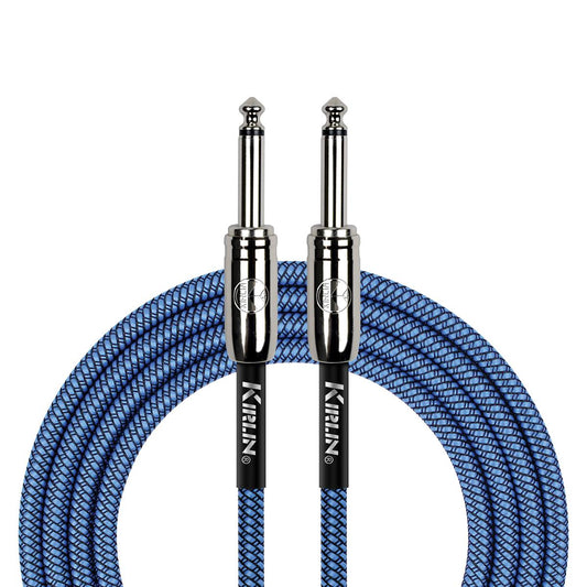 Kirlin 20ft Woven Blue Instr Cable # IWCC-201PN/BLA-20